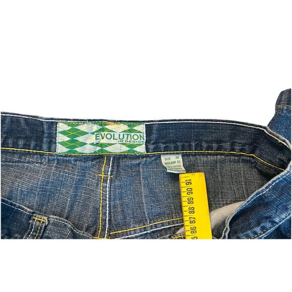 Evolution In Design 38x32 Green Embroidery Pockets Y2K Max Aura - Picture 8 of 8